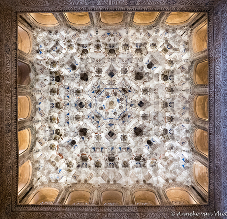 Granada Alhambra plafond