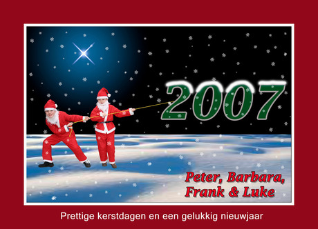 Kerstkaart 2007