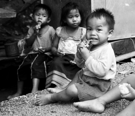 Kids in Laos