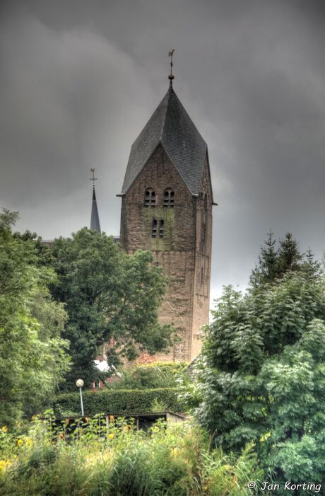 De kerktoren van Bedum Gr.