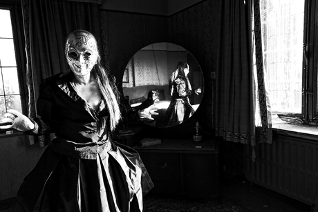 Ghost spiegel reflectie