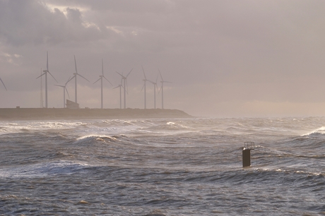 einde van de storm