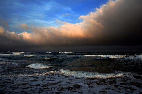 Vergezicht aan zee