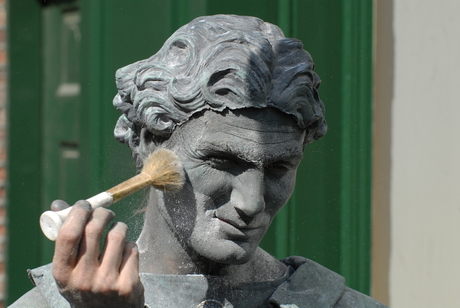 klaar voor living statue 2007