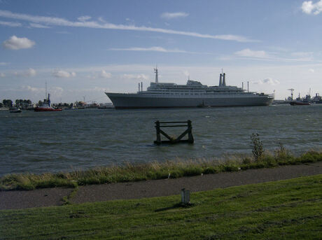 Aankomst de ss Rotterdam