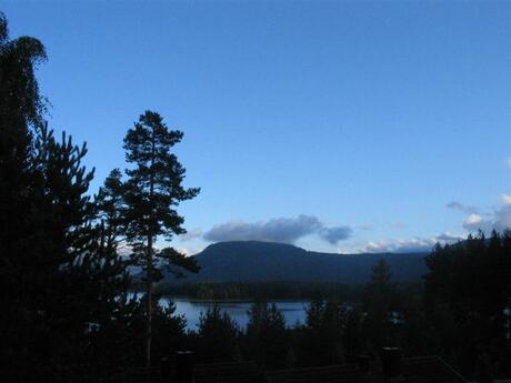 Zonsondergang Noorwegen