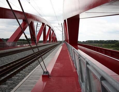 Nieuwe spoortbrug (Hattem-Zwolle; ProRail)