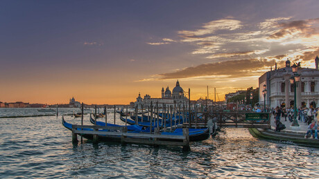 Venice_canal grande sunset
