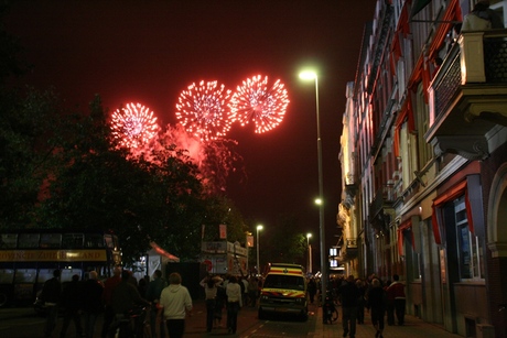 Vuurwerk in Rotterdam