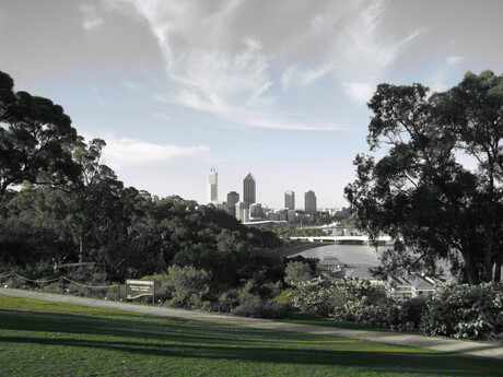 Perth vanuit het Kings Park