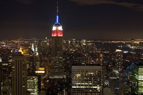 Uitzicht over het Empire State Building