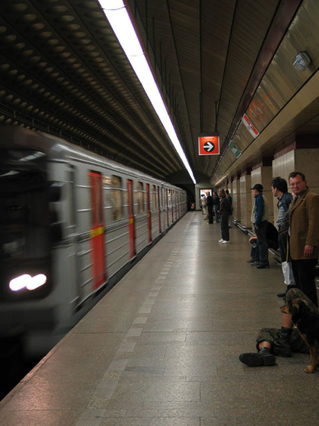 Metrostation Praag