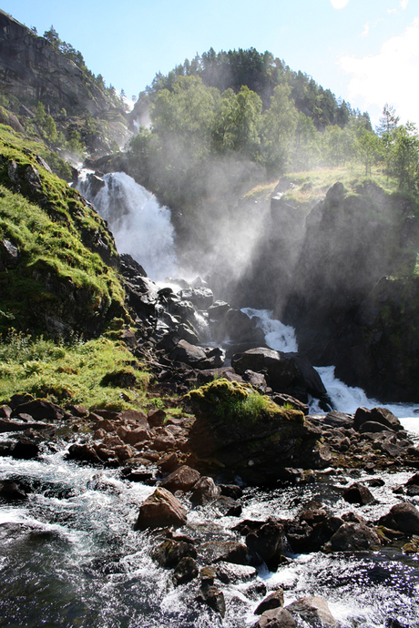 Stuivende waterval