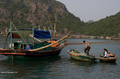 Visserslui in Vietnam