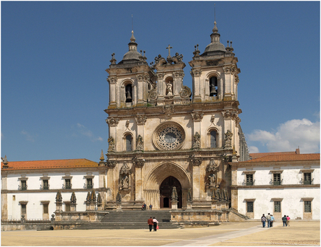 Kerk in Alcobaça, Portugal