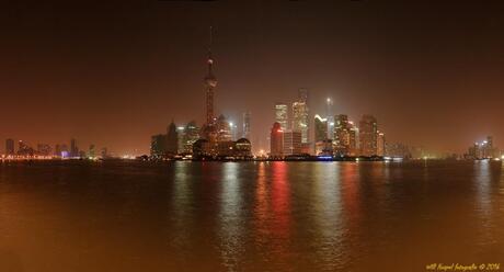Shanghai Bund by night
