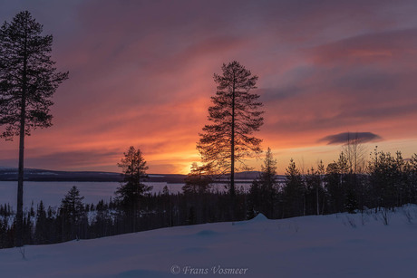 Sunset, Jerisjärvi/Finland