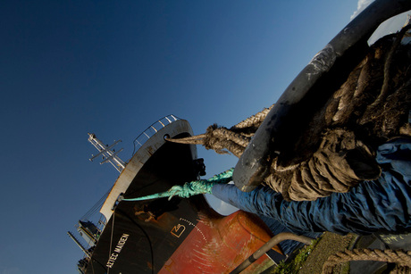 aztec maiden ligt in ijmuiden.