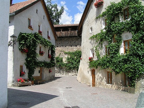 Straatbeeld Zuid Tirol