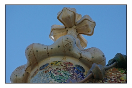 detail van casa battlo, barcelona