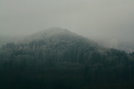 Mistig Zwitserland