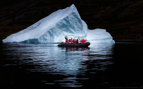 One moment in Greenland