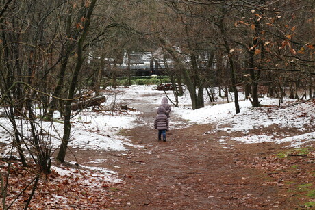 Winter wandeling met de kids