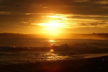 Tangalle at sunset