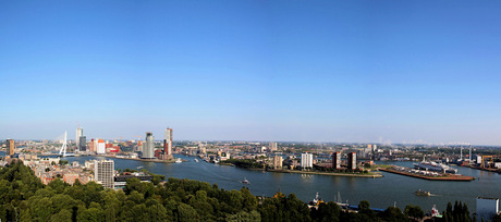 Kop van Zuid in panorama