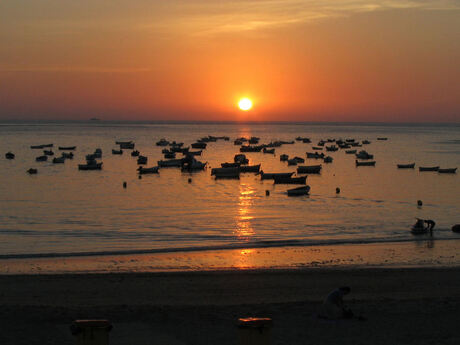 Sunset in Cadiz