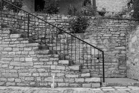 Small stairs in Cyprus