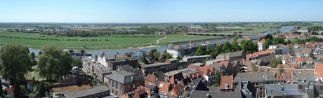 uitzicht over Zutphen