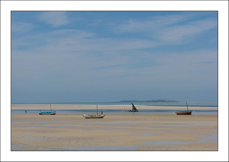 Uitzicht op Benguerra eiland