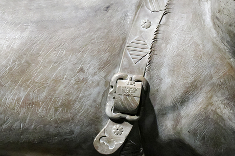 Detail uit renaissance houten beeld