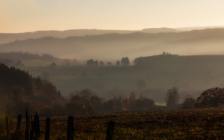 Herfst sunset