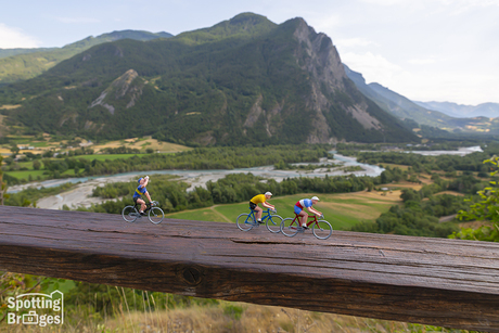 Fietsen in de vallei van de Durance