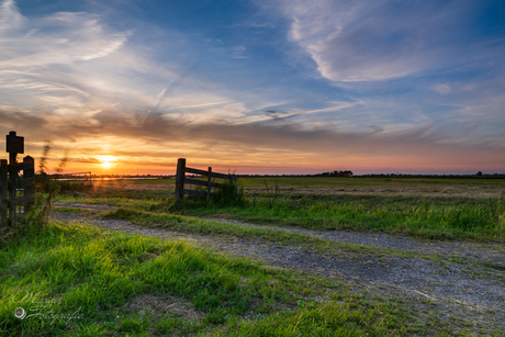 Sunset Alblasserwaard