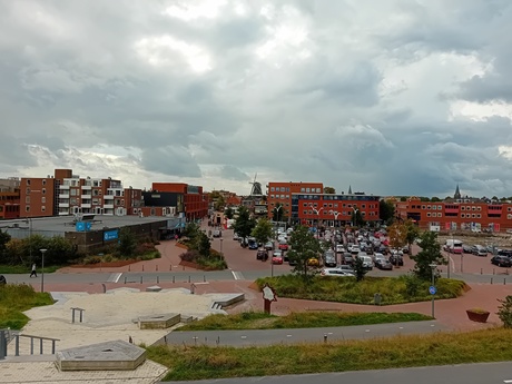 Wolken boven Delfzijl 