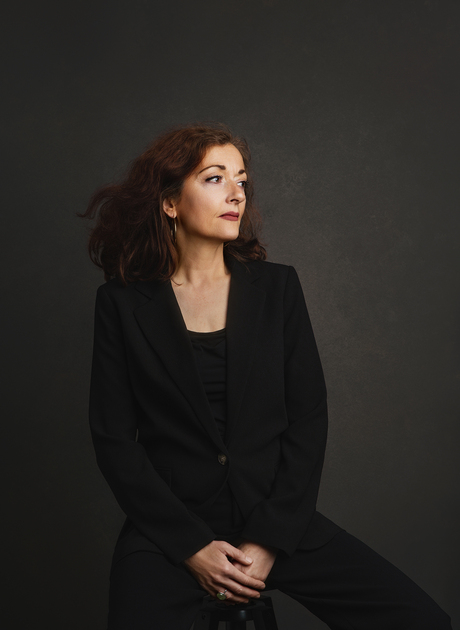 A rare moment in front of my own camera ...