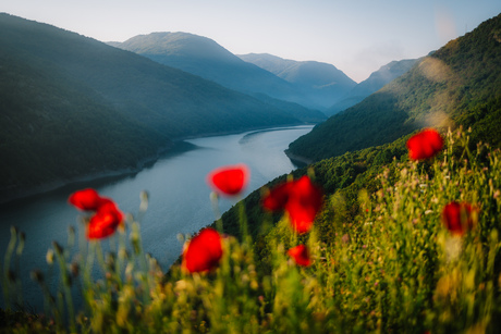 Mavrovo lake.