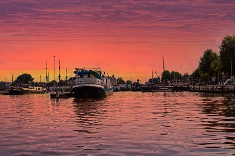 Amsterdam sunset