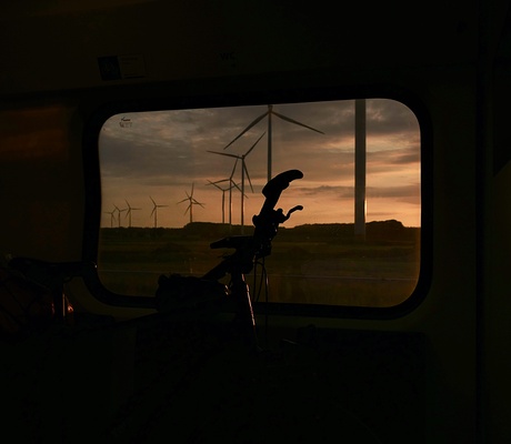 Na fietsvakantie Parijs -Maastricht met de trein weer naar Woerden