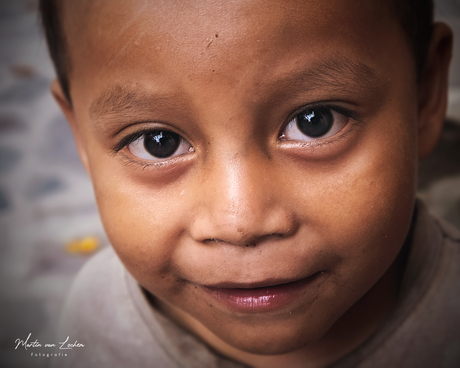Kleine man in Guatemala