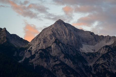 Berg in de ochtend 