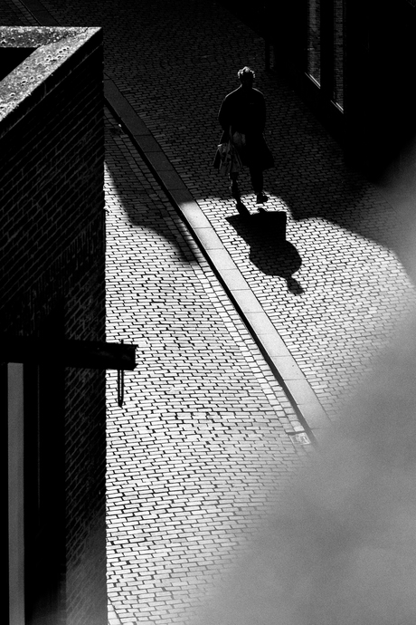 Contrast schaduwspel