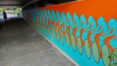 Blind Wall painting Fatimastraat Breda - foto Jan Korebrits