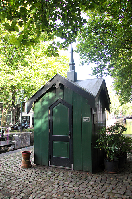 Sluiswachtershuisje achterzijde 