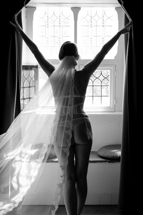 Boudoir van de bruid