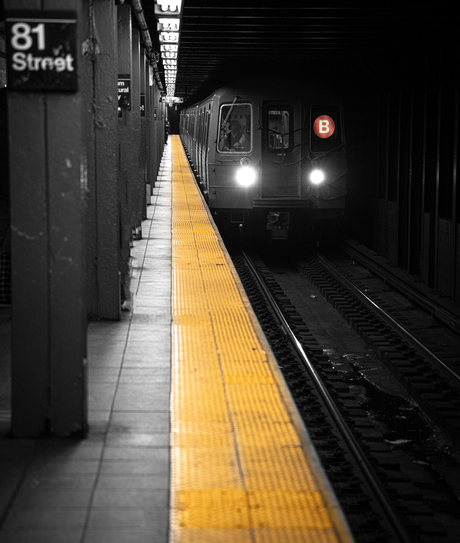 Taking the subway