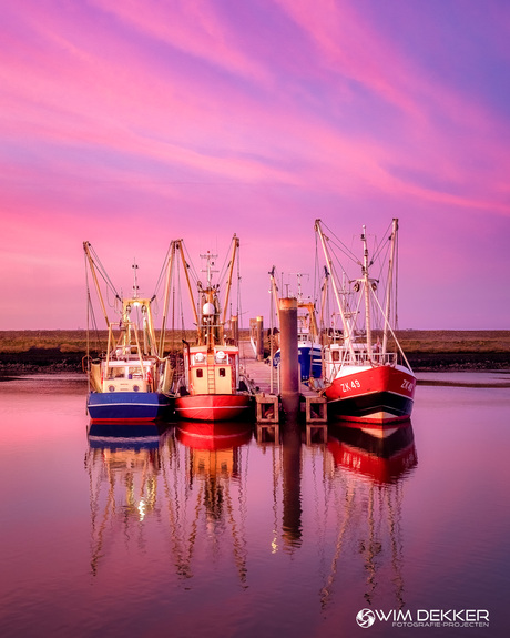 Harbor Serenity at Sunset